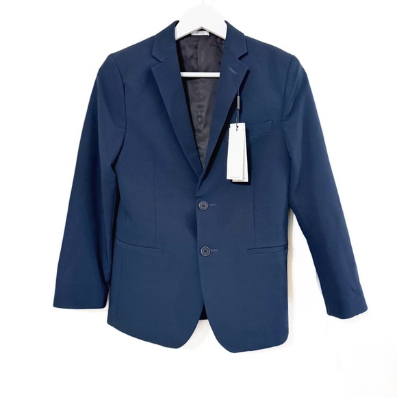 Calvin Klein Other - NWT Calvin Klein Boys Size 14 youth Navy Blue Blazer Suit Jacket